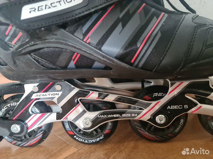 Роликовые коньки ReAction мужские 44 размер