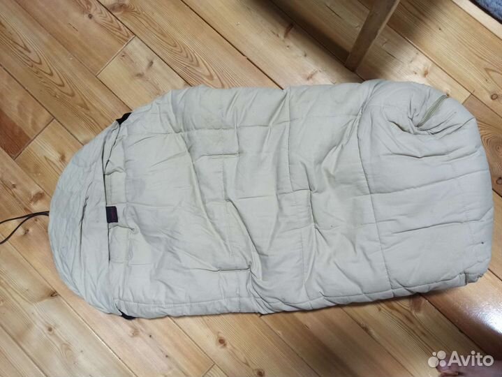 Меховой конверт в коляску овчина