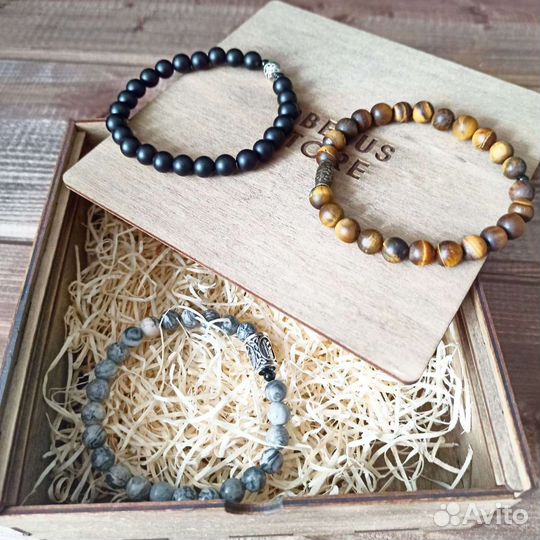 Браслеты из натурального камня