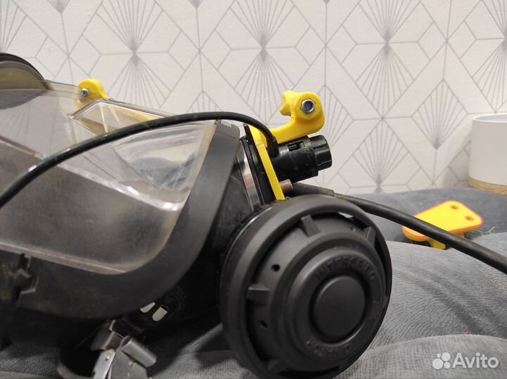 Крепление для камеры на маску AGA MK II divator