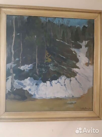 Картина маслом на холсте пейзаж