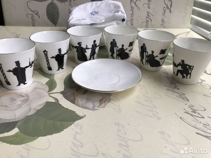 Кофейный сервиз лфз 12 предметов