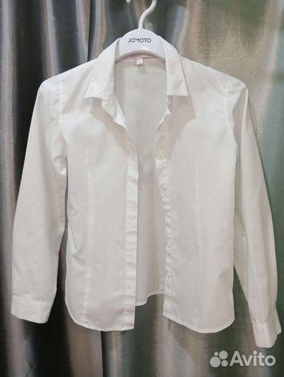 Рубашка школьная 128-134