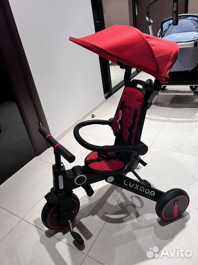 Детский трехколесный велосипед складной