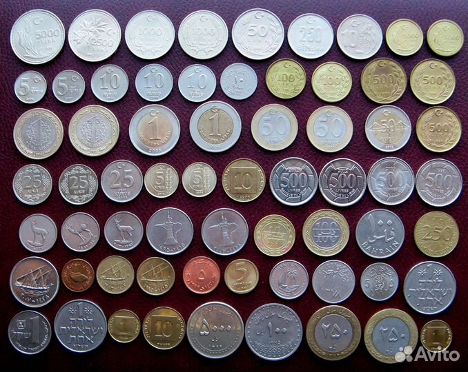 Монеты Турции и стран Ближнего Востока