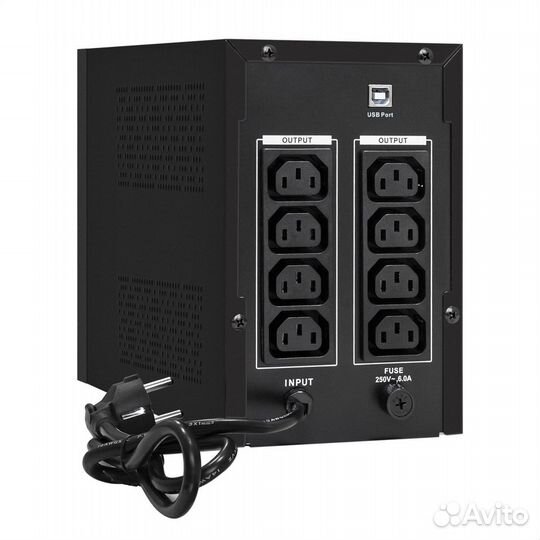 Ибп ExeGate SpecialPro UNB-1500.LED.AVR.8C13.USB 1