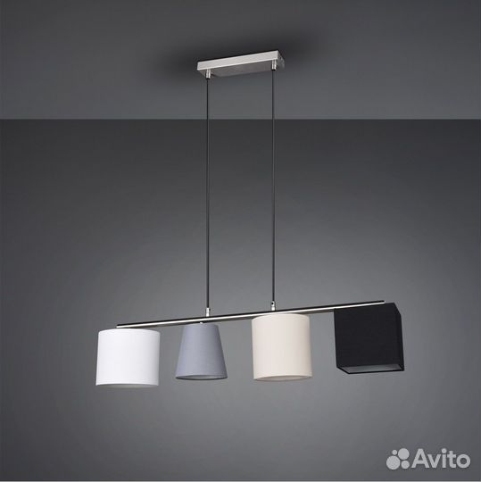 Светильник подвесной с 4 плафонами RL Conny новый