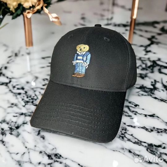 Бейсболка polo ralph lauren мишка