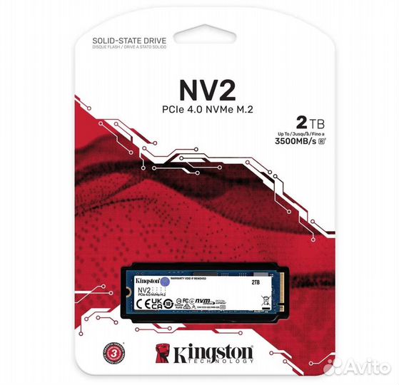 SSD Kingston NV2 2TB m.2 Nvme