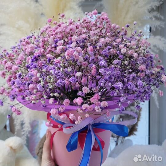 Композиция из гипсофилы