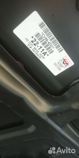 Капот honda civic ek рестайл