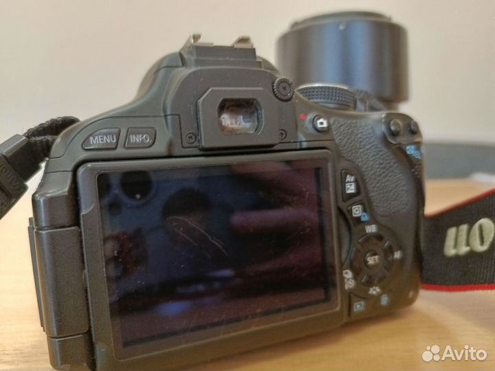 Зеркальный фотоаппарат canon 600d