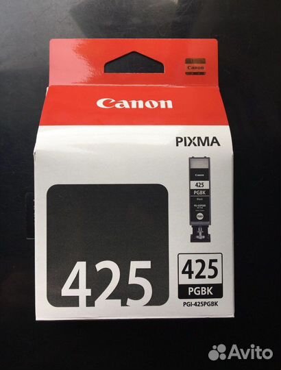 Оригинальный картридж струйный Canon PGI-425pgbk