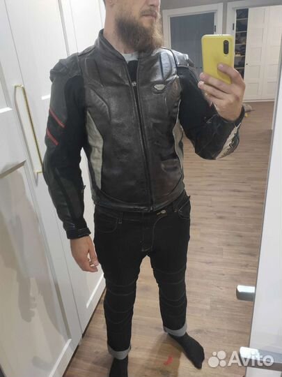 Macna мотокуртка кожаная 54