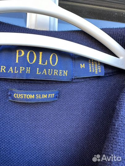 Рубашка Polo Ralph Lauren поло с вышитым лого