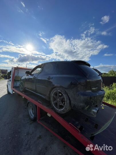 Mazda 3 2.0 МТ, 2006, битый, 200 000 км