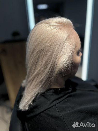 Окрашивание волос модель