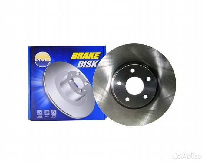 Диск переднего тормоза