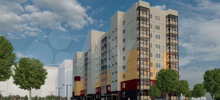 2-к. квартира, 62,5 м², 8/9 эт.