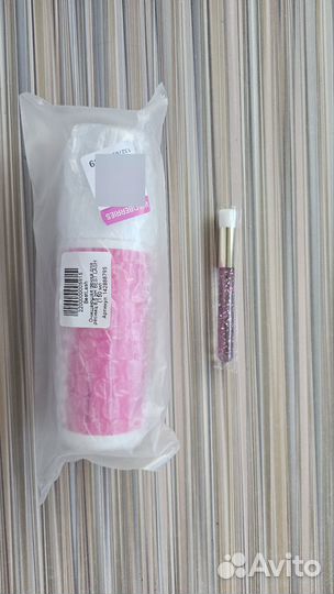 Пенка и кисточка для умывания ресниц и бровей