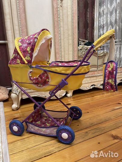 Коляска кукольная