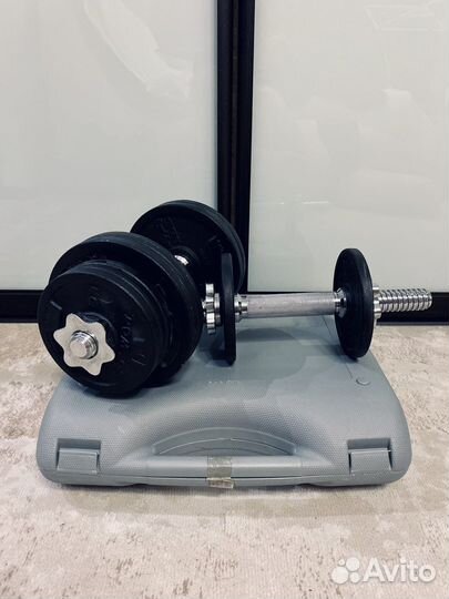 Набор гантель 20 кг в кейсе