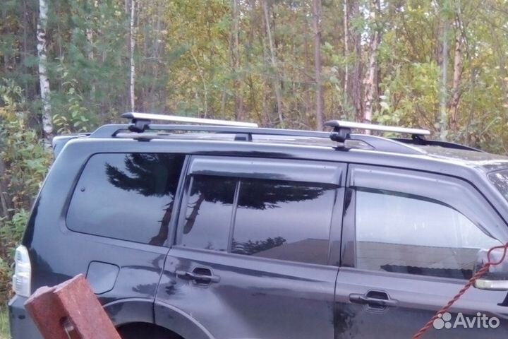 Багажник на крышу Митсубиси Паджеро 4 с 2007 г.в