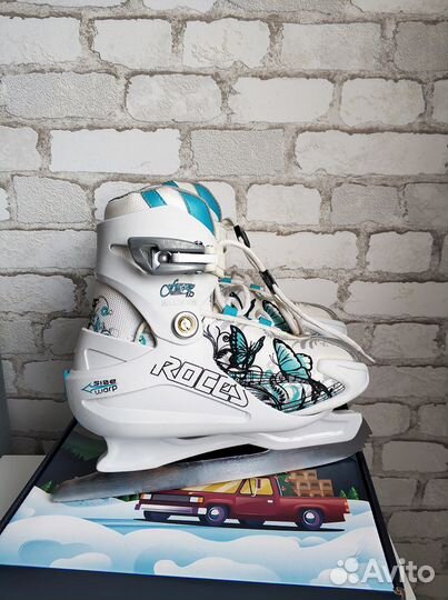 Коньки детские раздвижные Roces р. 30-34.5