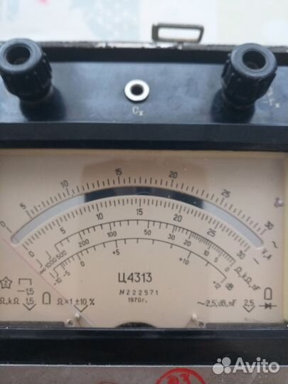 Тестер мультиметр СССР