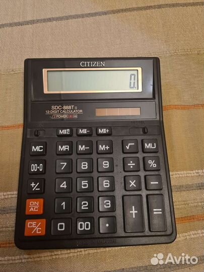Калькулятор citizen SDC-888T