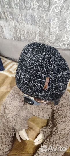 Мужская зимняя шапка вязаная