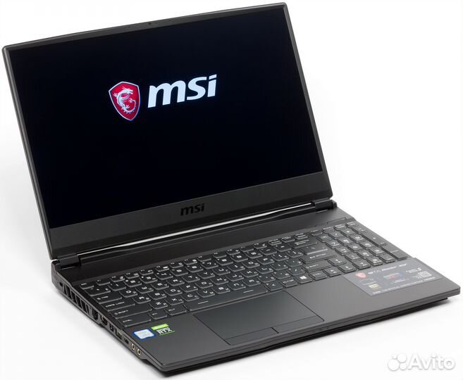 MSI 15.6/240 i7-9750 6яд12п RTX2070/8 16Гб SSD1Тб