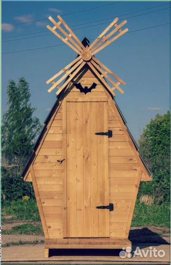 Дачный туалет с дельфином TAC