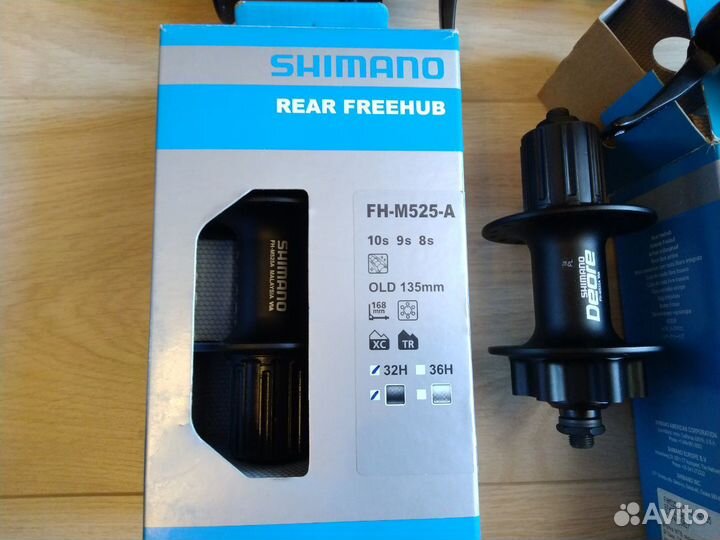 Втулки shimano deore (комплект)