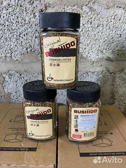 Кофе bushido, egoist оригинал