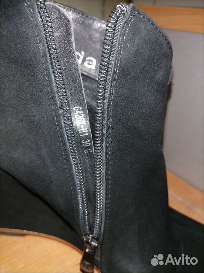 Ботильоны натуральная кожа 39