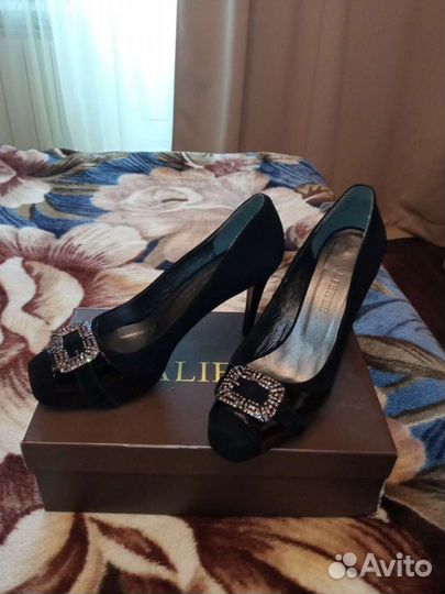 Туфли женские натуральная замша, 37 размер