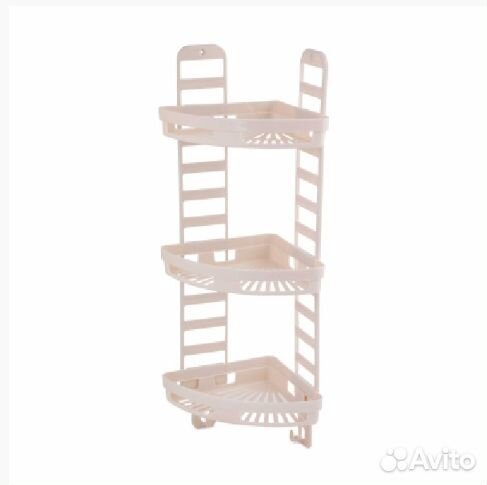 Угловая полка для ванной