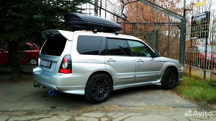 Автобокс на крышу Ветлан 400 л на Fiat Multipla