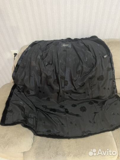 Шуба норковая 42 44 черная