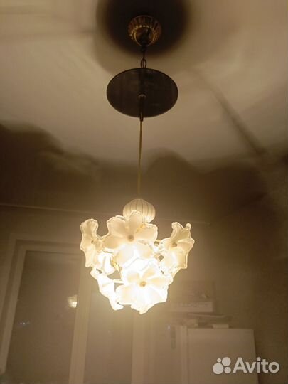 Люстра потолочная бу
