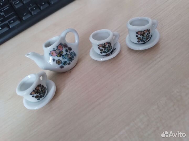 Сервиз для кукольного домика