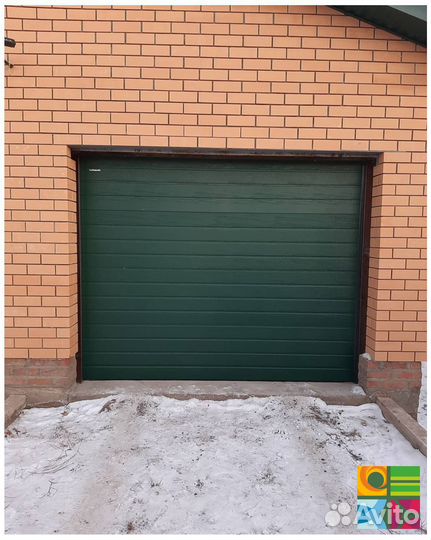 Гаражные ворота alutech