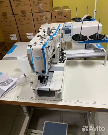 Петельная машина Jack JK-T782G-Z