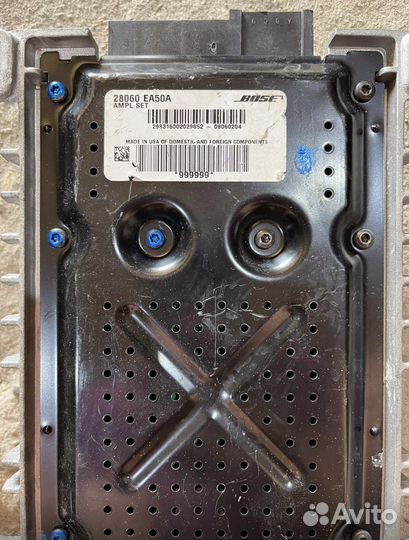 Музыкальный усилитель Nissan Pathfinder R51