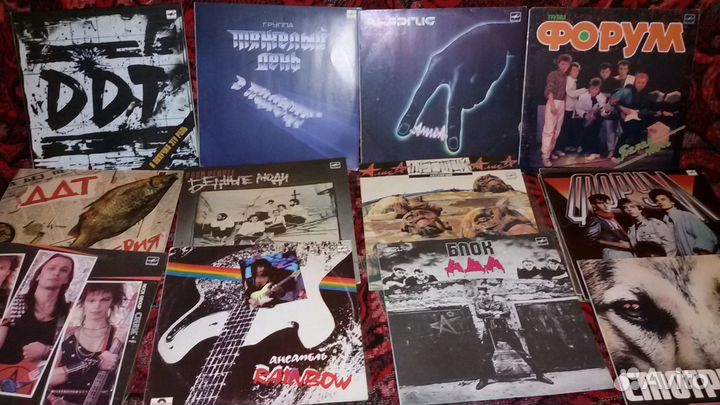 Грампластинки-мелодия