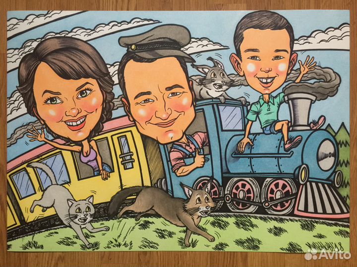 Шаржи на заказ