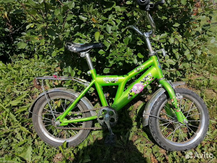 Велосипед детский 4х колесный