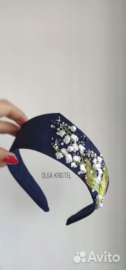 Ободок кокошник