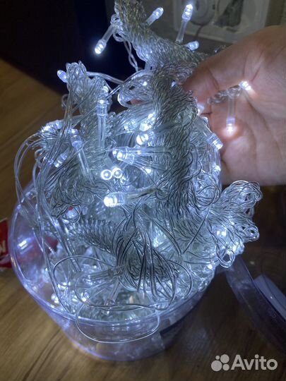 Гирлянды-шторы